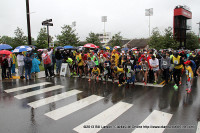 The start of the 2013 Queen City Road Race 5k race.