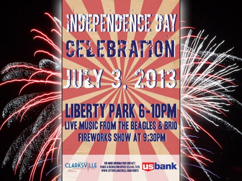 Celebrate Independence Day at Clarksville's Liberty Park July 3rd