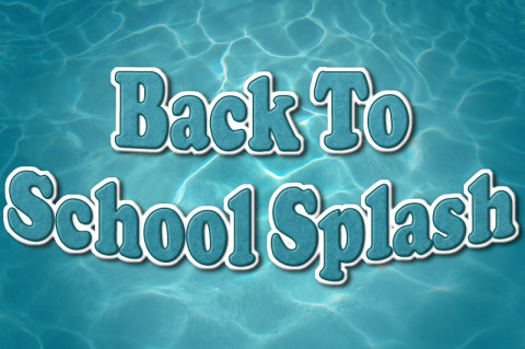 Clarksville Parks and Recreation's 2nd Annual Back to School Splash