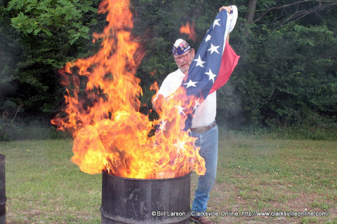 Flag Day Retirement Ceremony