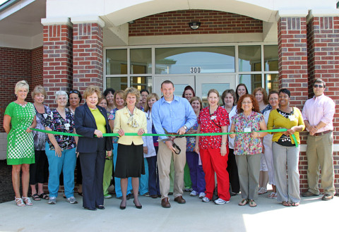 Montgomery County Health Department Green Ribbon Cutting Ceremony.