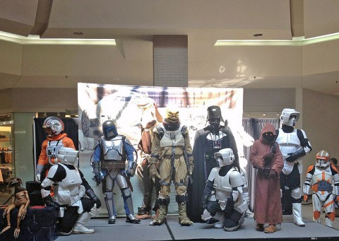 The 501st Legion Mid-South Garrison 2012 Charity Meet & Greet at Governor’s Square Mall. Characters are subject to change.