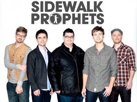 Sidewalk Prophets playing at Clarksville's Riverfest this Friday night.