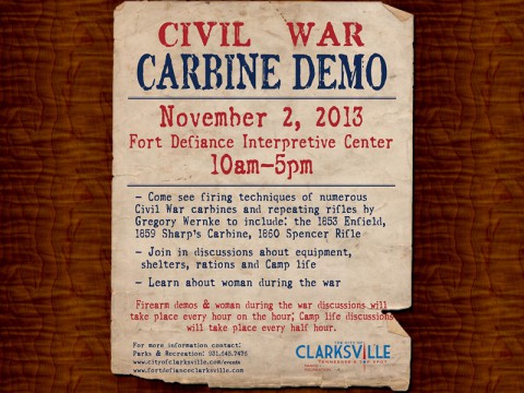 Civil War Carbine Demonstration 