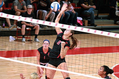 Junior Liz Landon led Austin Peay with 17 kills, Friday, in a five-set loss at Eastern Illinois. (Brittney Sparn/APSU Sports Information) Junior Liz Landon led Austin Peay with 17 kills, Friday, in a five-set loss at Eastern Illinois. (Brittney Sparn/APSU Sports Information)