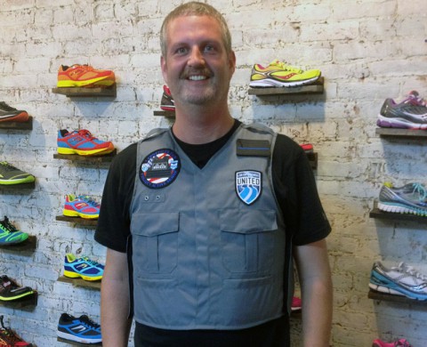 Montgomery County Sheriff Investigator Jeff Morlock will run in Go Commando to raise Awareness to Gun Violence.