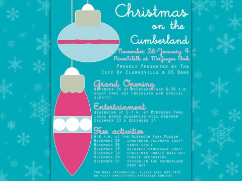 2013 Christmas on the Cumberland Grand Opening Tuesday night.