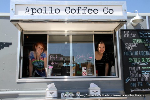 Apollo Coffee Co. was just one of the vendors at the 2013 Rivers and Spires Festival.
