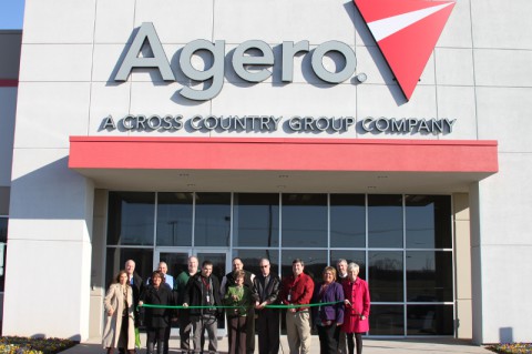 Agero opened the doors of it's Clarksville site in October 2012.