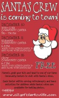 Santa visits Clarksville Community Centers