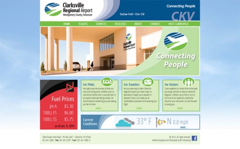 Clarksville Regional Airport announces new website