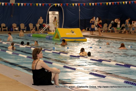 The Indoor Aquatic Center.