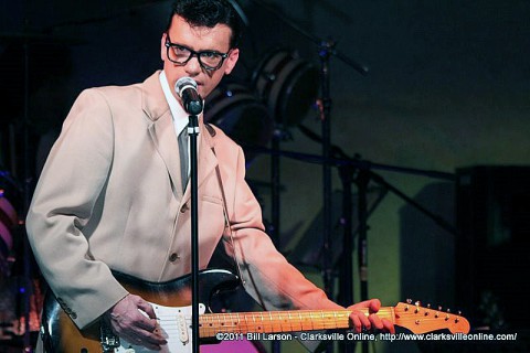 Kenny James returns as Buddy Holly at this year's Legends of Clarksvegas.