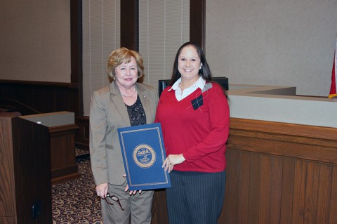 Montgomery County Adult honoree Stacy Frazier.