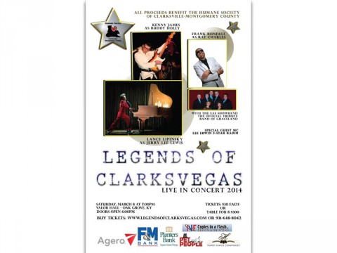 2014 Legends of Clarksvegas poster