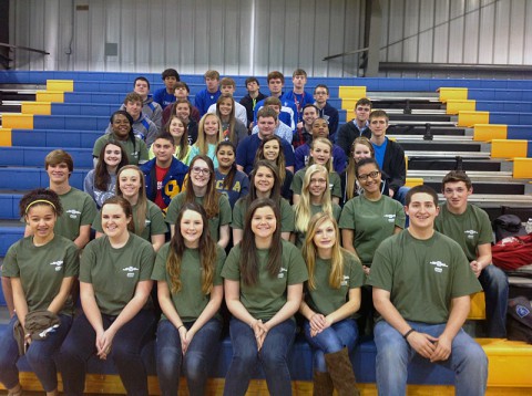 Clarksville Academy Students attended the Middle Tennessee Science and Engineering Fair.