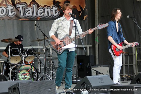 Backroad Brigade performed at the 2014 Rivers and Spires Festival.