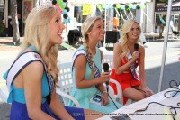 The Festival Queens during their interview with WJZM 1400 AM