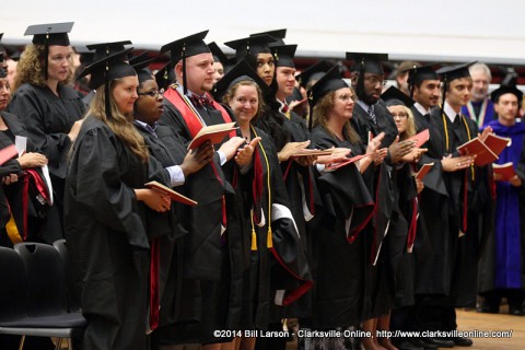 APSU Spring Commencement ceremony