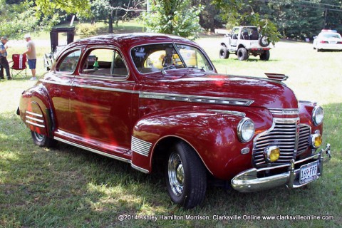 The Memory Lane Cruisers put on a Car Show at the picnic Saturday.