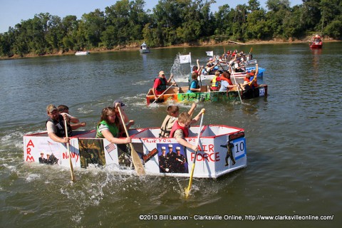 Clarksville's Riverfest Regatta