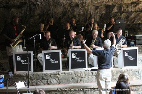 Cumberland Winds Jazz Project to play at Cooling in the Cave this Saturday, July 25th at Dunbar Cave.