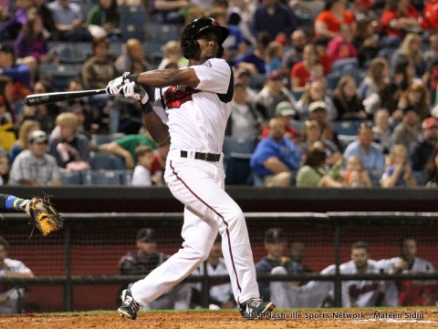 049 Souds BB 041114 Sidiq Nashville Sounds defeat Fresno Grizzlies 6-2 in front of packed house at Greer Stadium (Mateen Sidiq Nashville Sports Network)