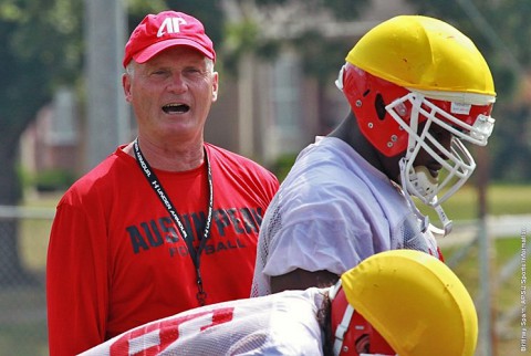 Football head coach Kirby Cannon is in his second Austin Peay season. (APSU Sports Information) Football head coach Kirby Cannon is in his second Austin Peay season. (APSU Sports Information)
