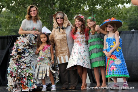 Clarksville Riverfest Recycled Fashion Show