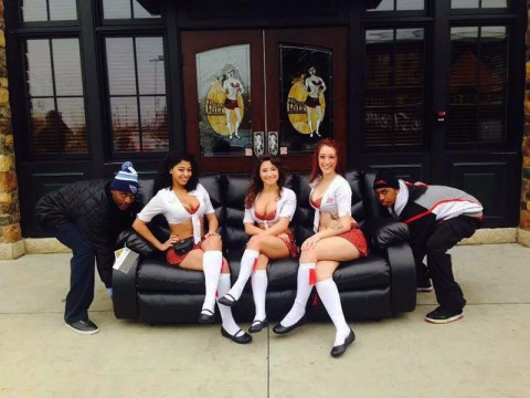 Get the “Best Seat in the House” experience for Sunday Night Football at the Tilted Kilt Pub & Eatery. Get the “Best Seat in the House” experience for Sunday Night Football at the Tilted Kilt Pub & Eatery.