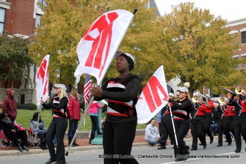 Groups from Austin Peay State University participated in the parade