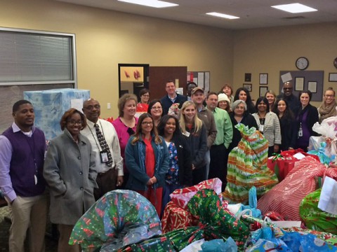 Santa's Helpers at Premier Medical Group.