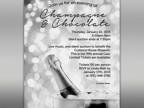 6th Annual Champagne and Chocolate Fundraiser