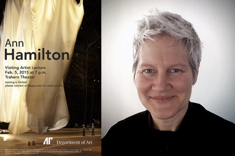 APSU Department of Art to hold lecture by Ann Hamilton February 5th.