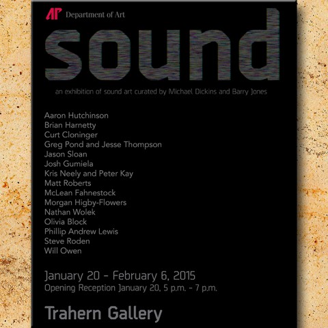 APSU Department of Art exhibition Sound