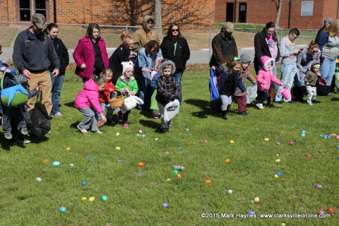 Cunningham Volunteer Fire Department's Annual Easter Egg Hunt.