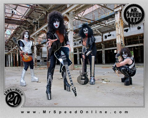 Mr Speed - KISS Tribute Band plays Clarksville's Rivers and Spires Festival Thursday night, April 16th, 2015.