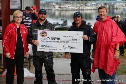 Jeffery Archie and Zach Parker won 21st Annual Austin Peay Governors Bass Tournament