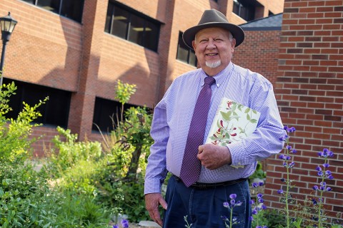 Dr. Edward Chester served as a contributor and primary editor for the new textbook, “Guide to the Vascular Plants of Tennessee.” (Beth Liggett/APSU)