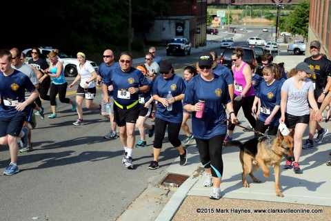 Clarksville Police Department's annual Run for C.O.P.S. 5k Run/Walk.