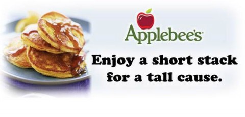 Applebee’s Pancake Breakfast benefiting the American Red Cross 