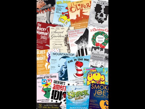 Roxy Regions Theatre's 33rd Season Posters