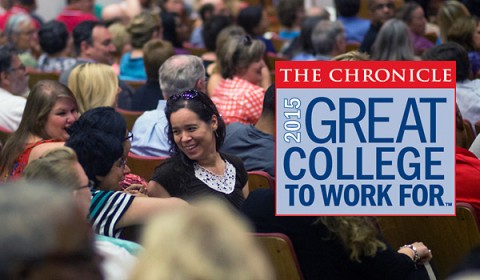The Chronicle's 2015 Great Colleges to Work For