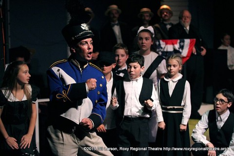 "The Music Man" now playing at the Roxy Regional Theatre.