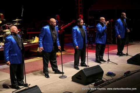 Serieux: A Temptations Revue closed out Friday nights Riverfest Festival.