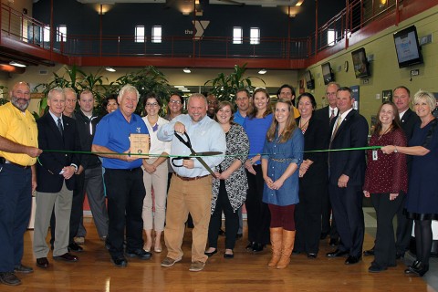 Clarksville YMCA Green Ribbon Cutting Ceremony.