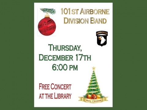 101st Airborne Division Band to perform Holiday Concert