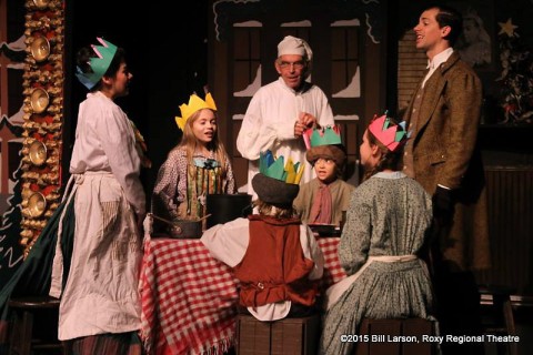 Clarksville's Roxy Regional Theatre "A Christmas Carol" final two performances are tonight, Friday, December 18th at 8:00pm and Saturday afternoon, December 19th at 2:00pm.