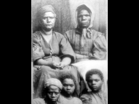 Unknown Slave Women and children