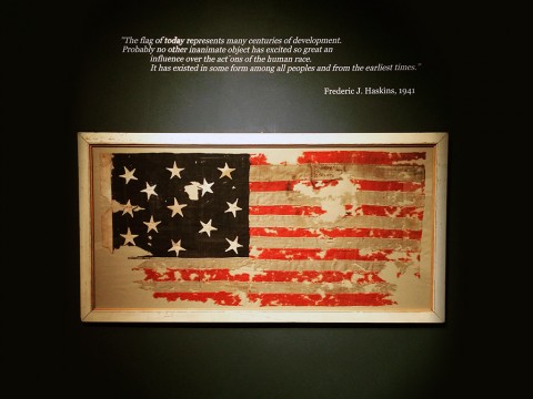 American Flag Collection at the Customs House Museum